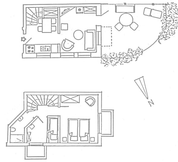 Grundriss Wohnung 14