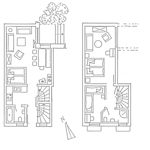 Grundriss Wohnung 21