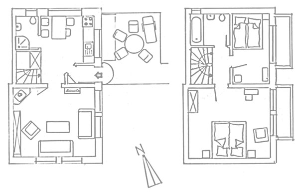 Grundriss Wohnung 22